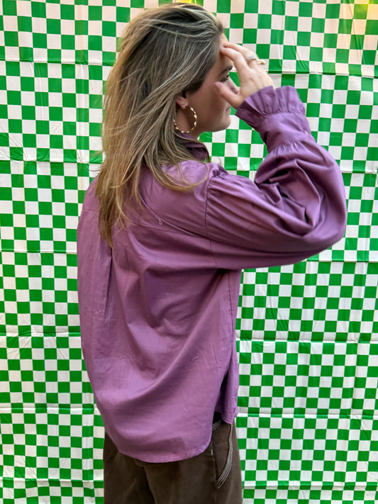Gizelle Blouse | Lavendel