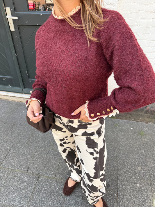Katie Trui | Burgundy