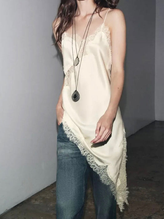Izzy Lace Dress/Top | Cream