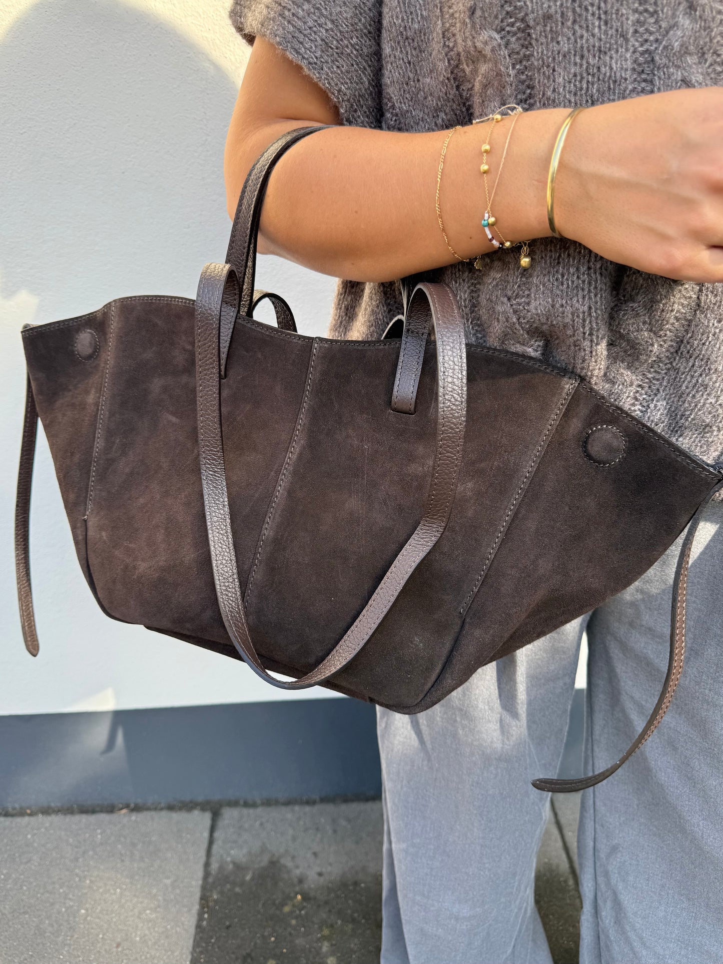 Caia Tas | Chocolate Brown