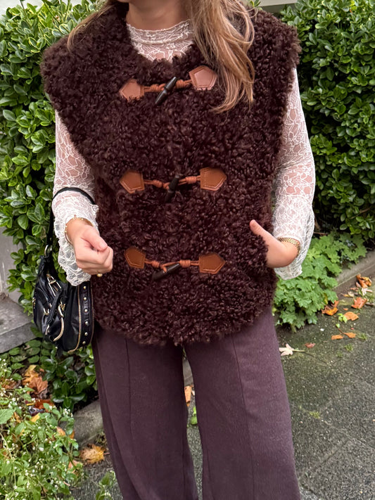 Lennox Fluffy Gilet