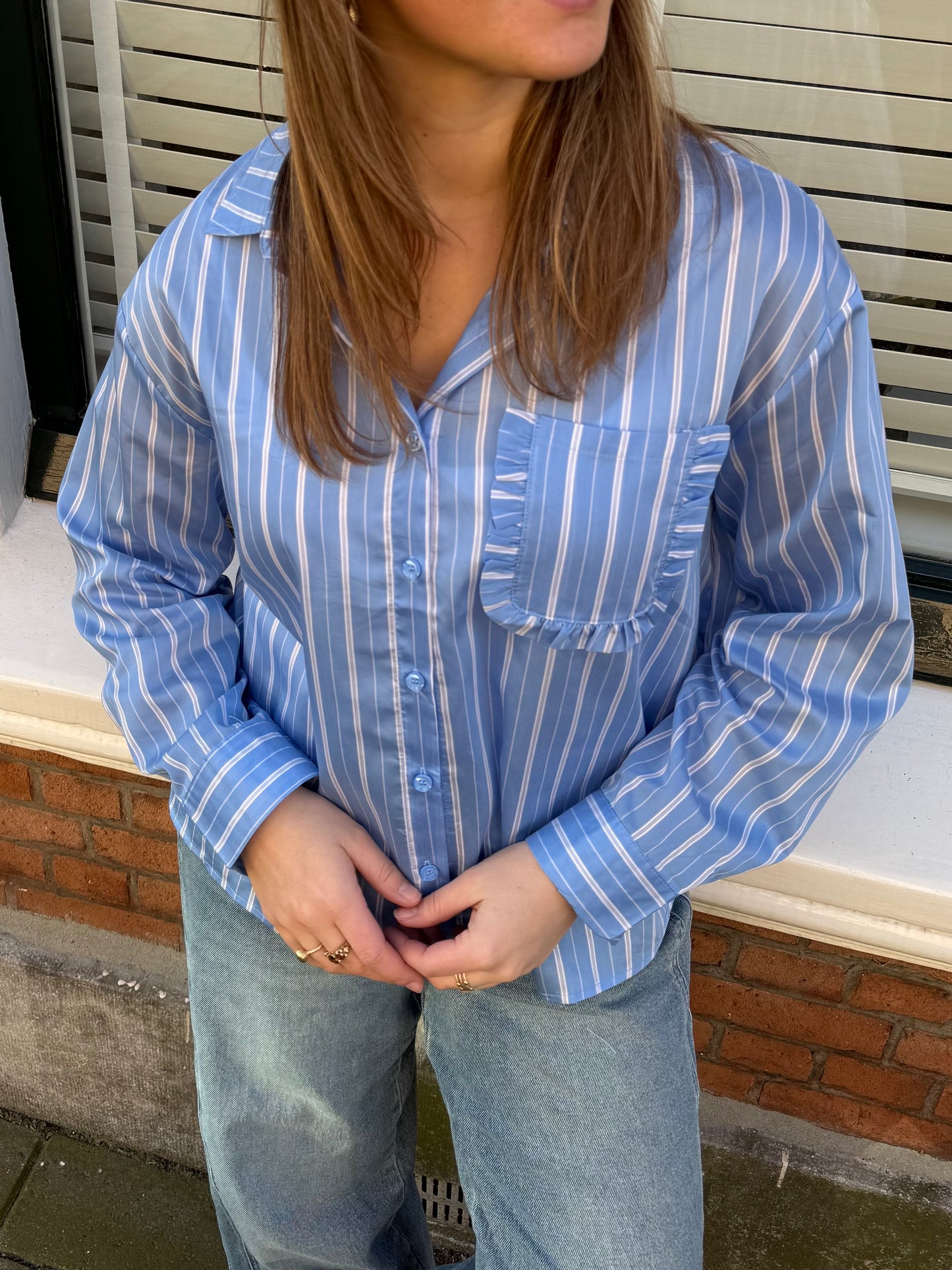 Jeanne Blouse | Blue