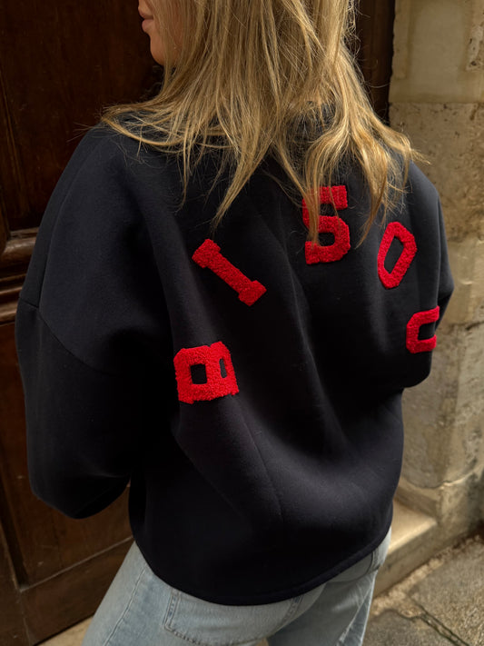 Bisou Sweater | Navy