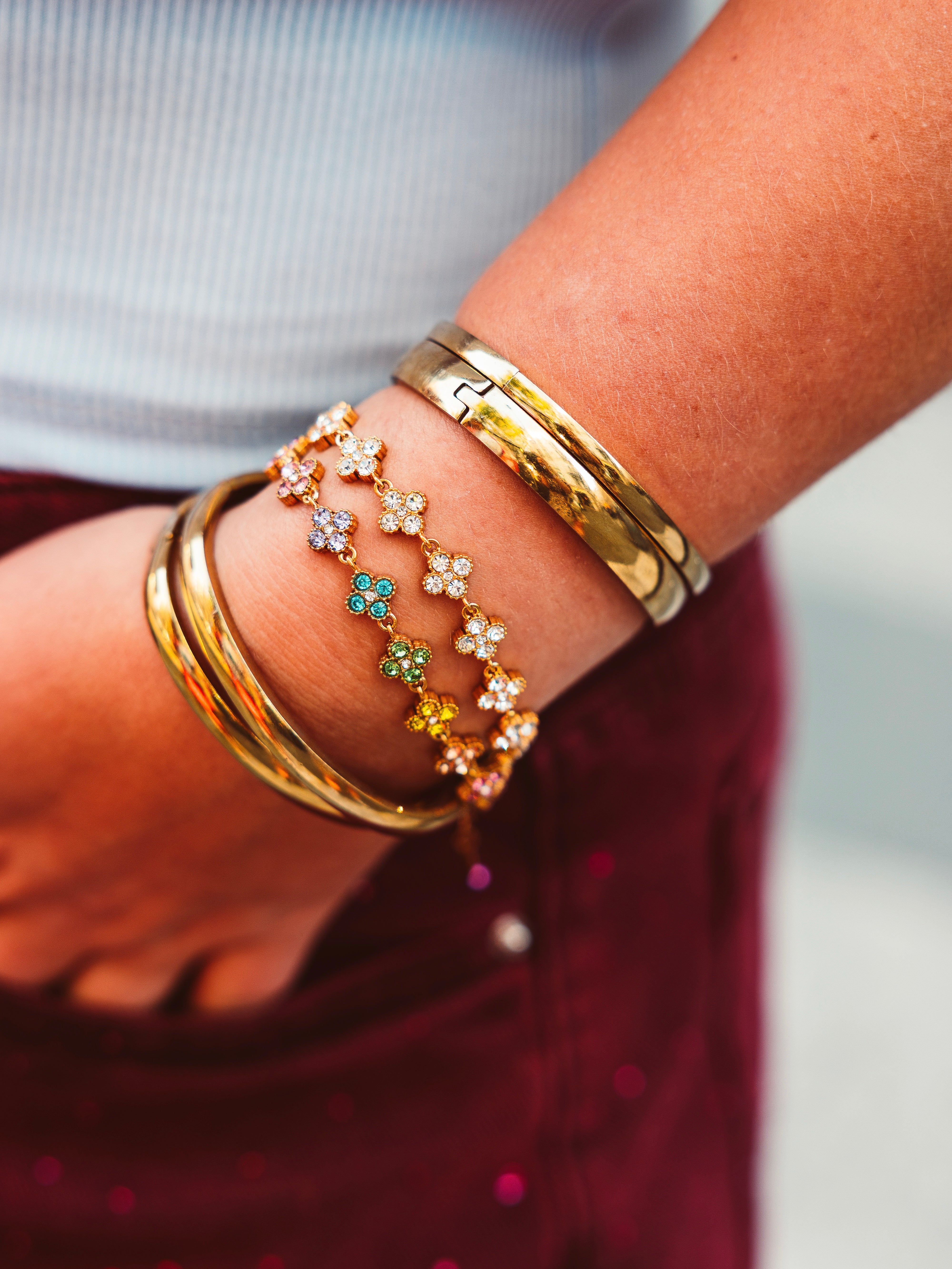 Senna Sparkle Armband | Multi