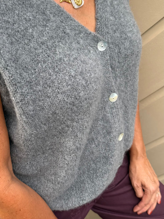 Sophie Gilet - Grey