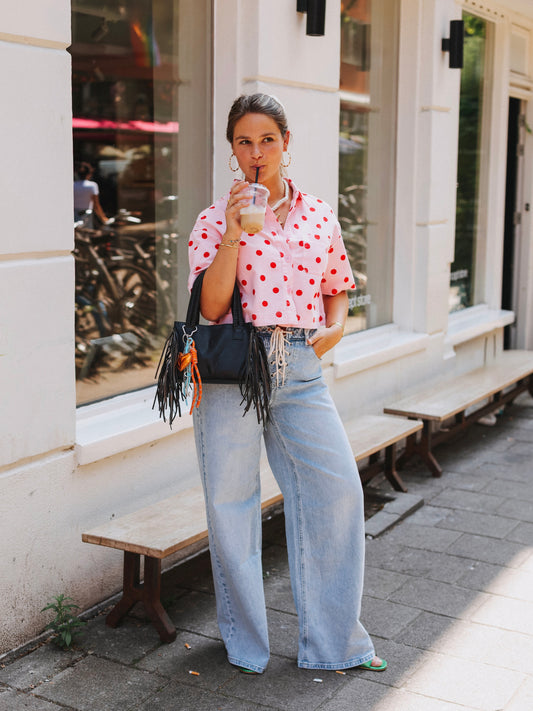 Lola Denim Blouse