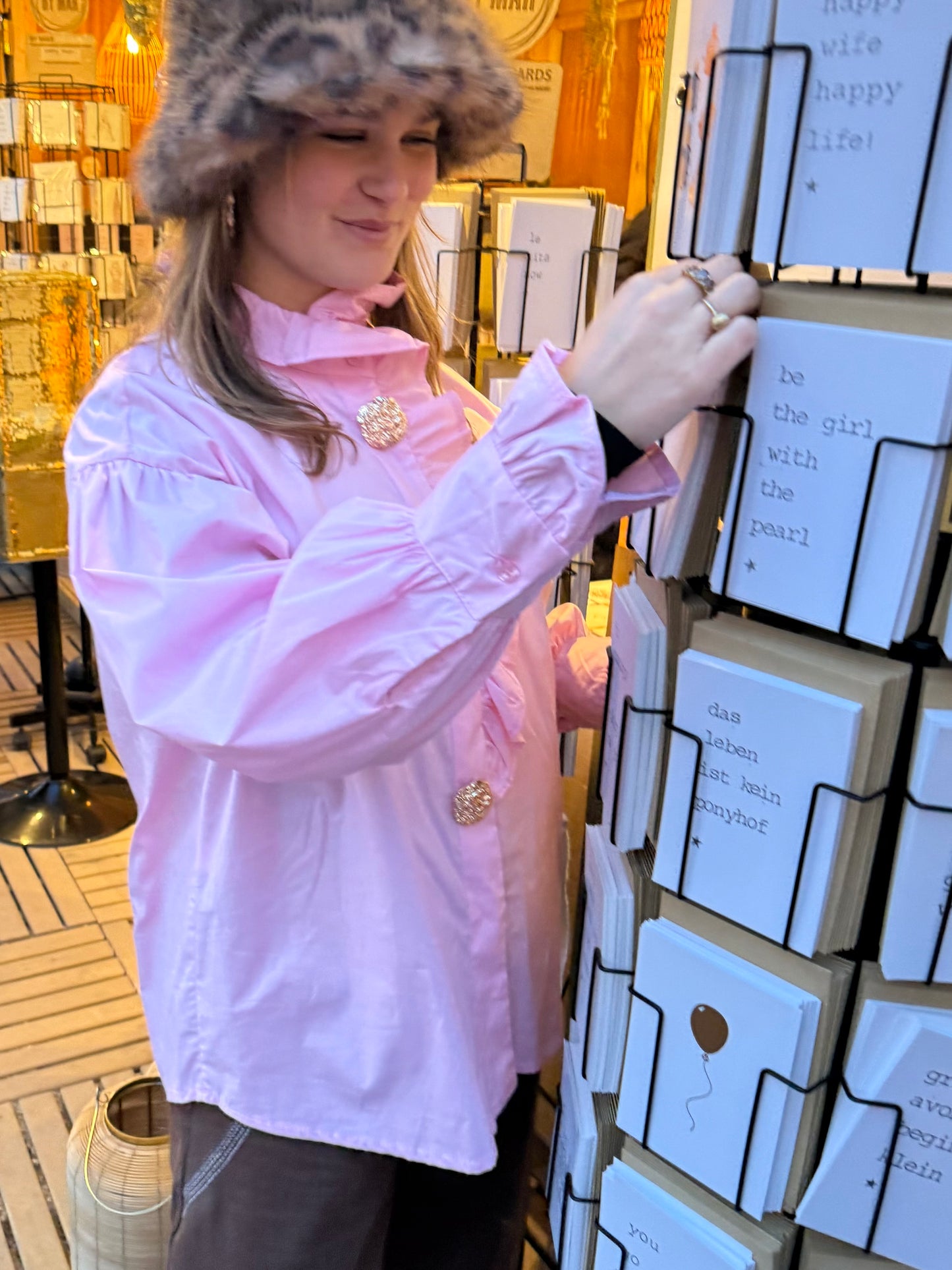 Gizelle Blouse | Rose