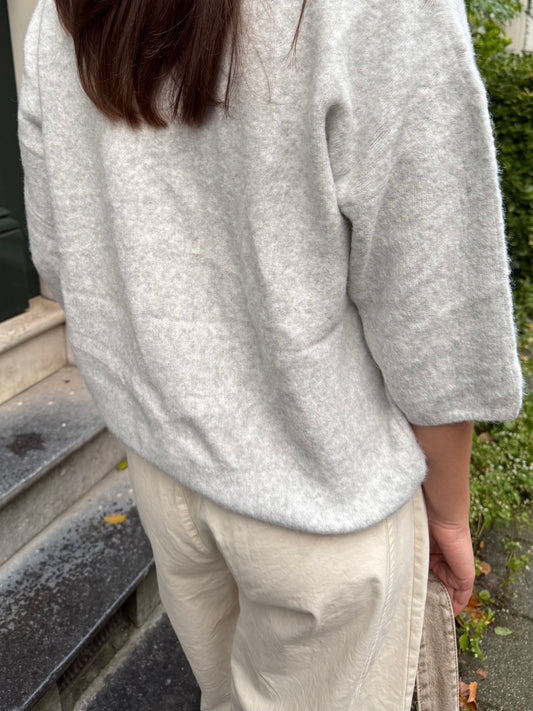 Finn Knit Top | Grey