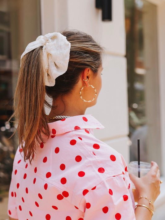 Cato Scrunchie (Soft Pink)