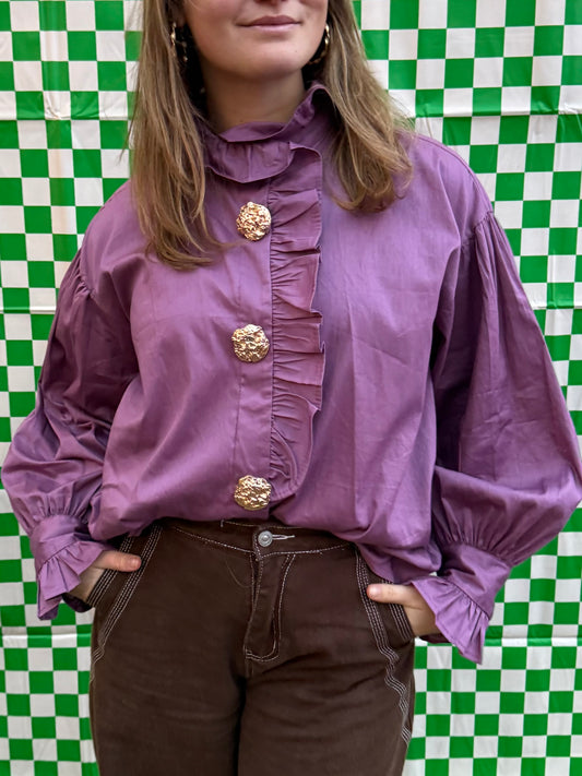 Gizelle Blouse | Lavendel