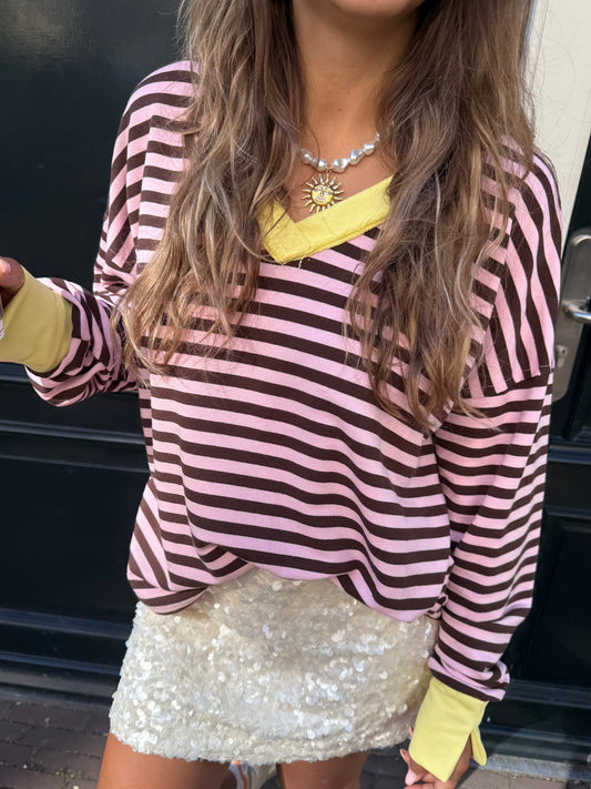 Sannie Longsleeve - Roze