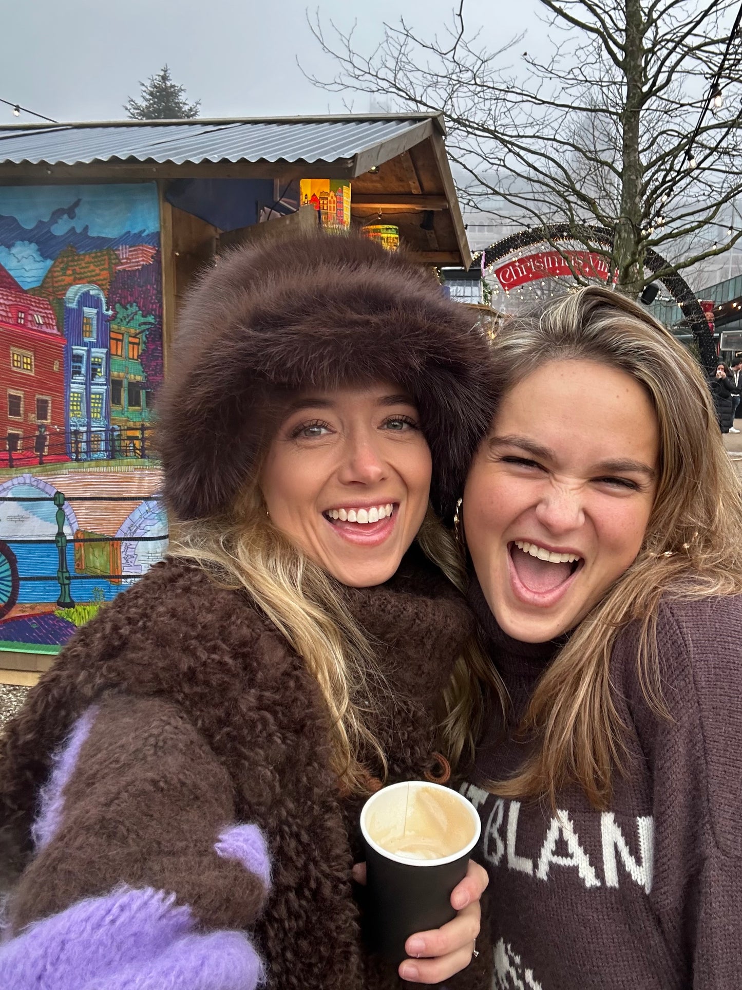 Fluffy Hat | Dark Brown