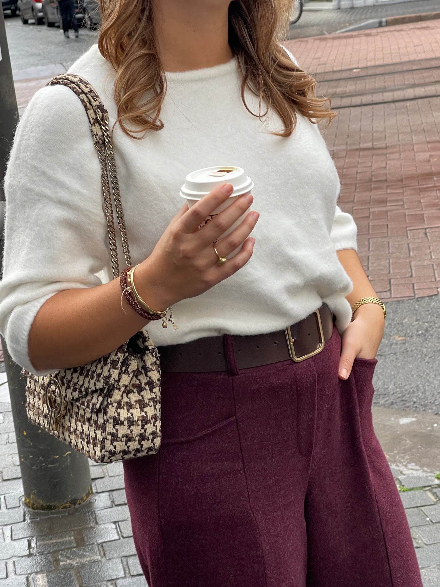 Finn Knit Top | White