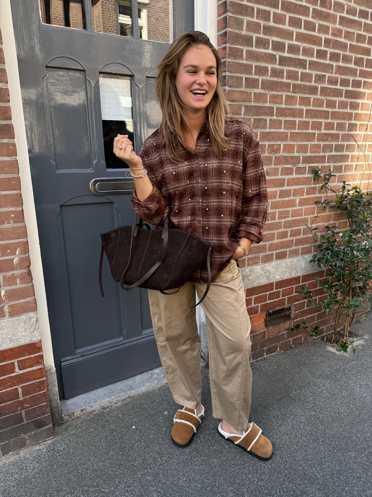 Britney Blouse | Camel