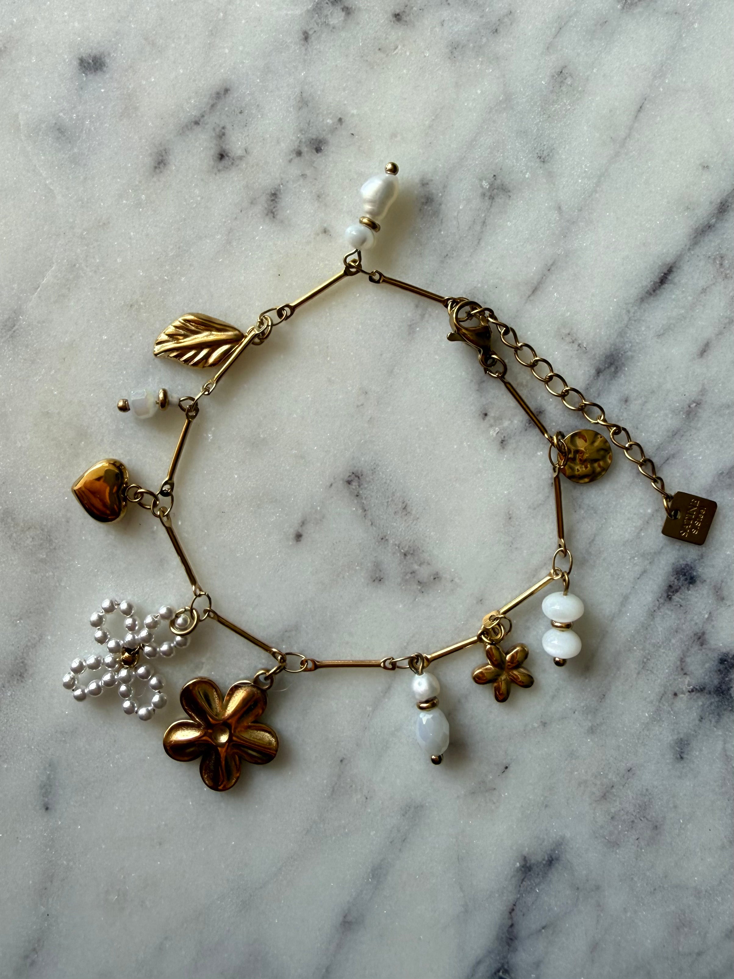 Armband Bedels/Goud 01
