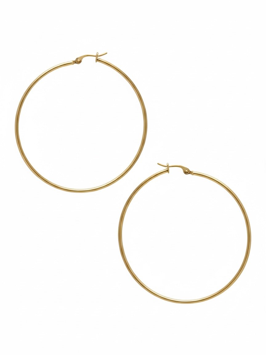 Basic oorringen Medium Groot - Maison FAV