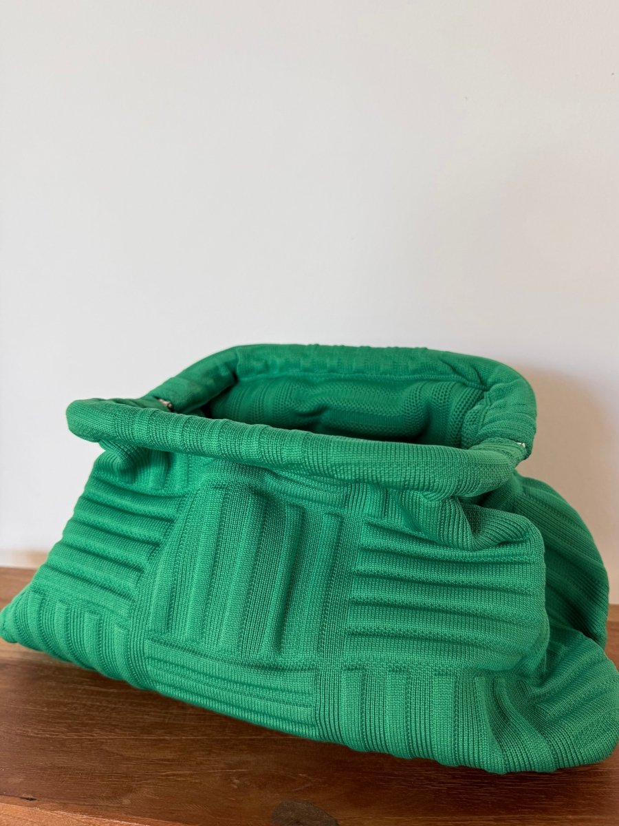 Clutch Green Pattern - Maison FAV