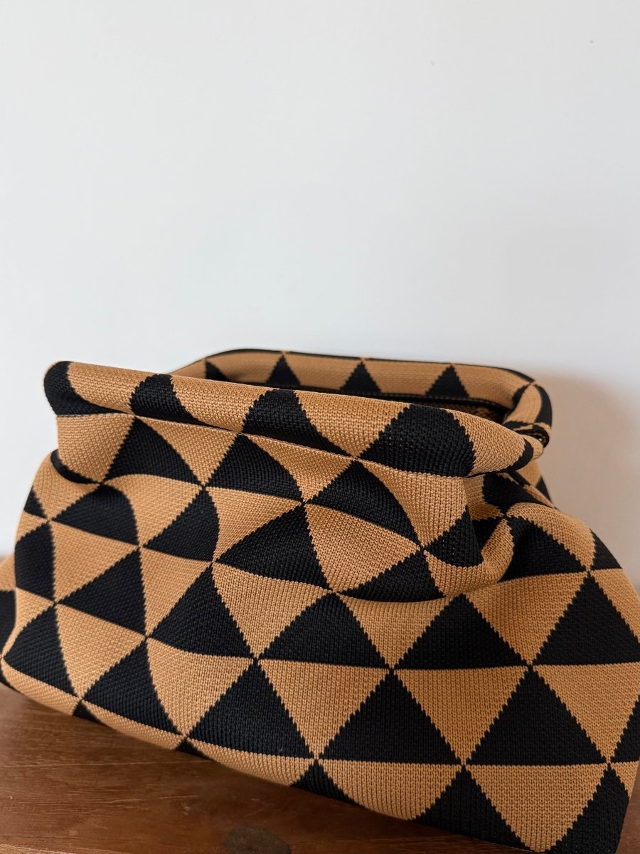 Clutch Triangle Print - Maison FAV