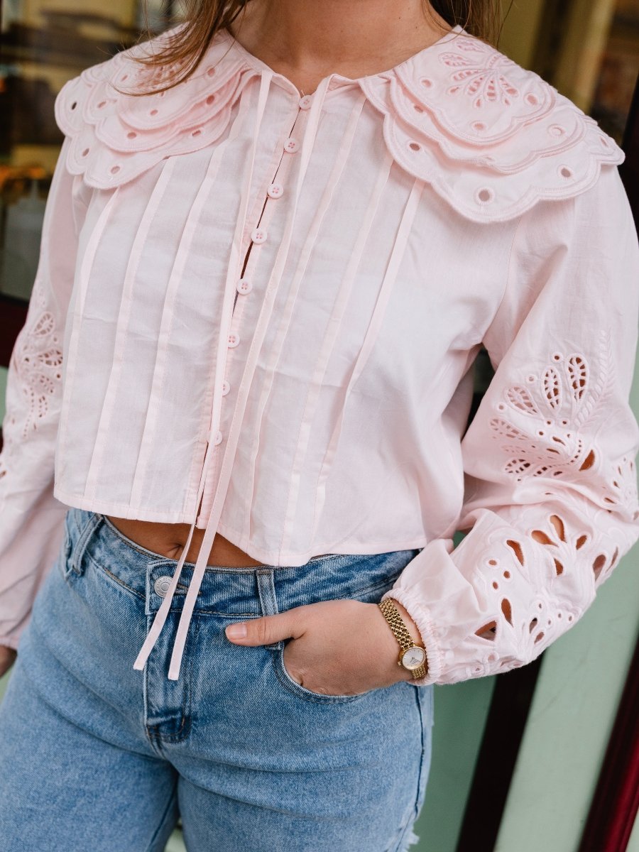 Emma Blouse | Rose - Maison FAV