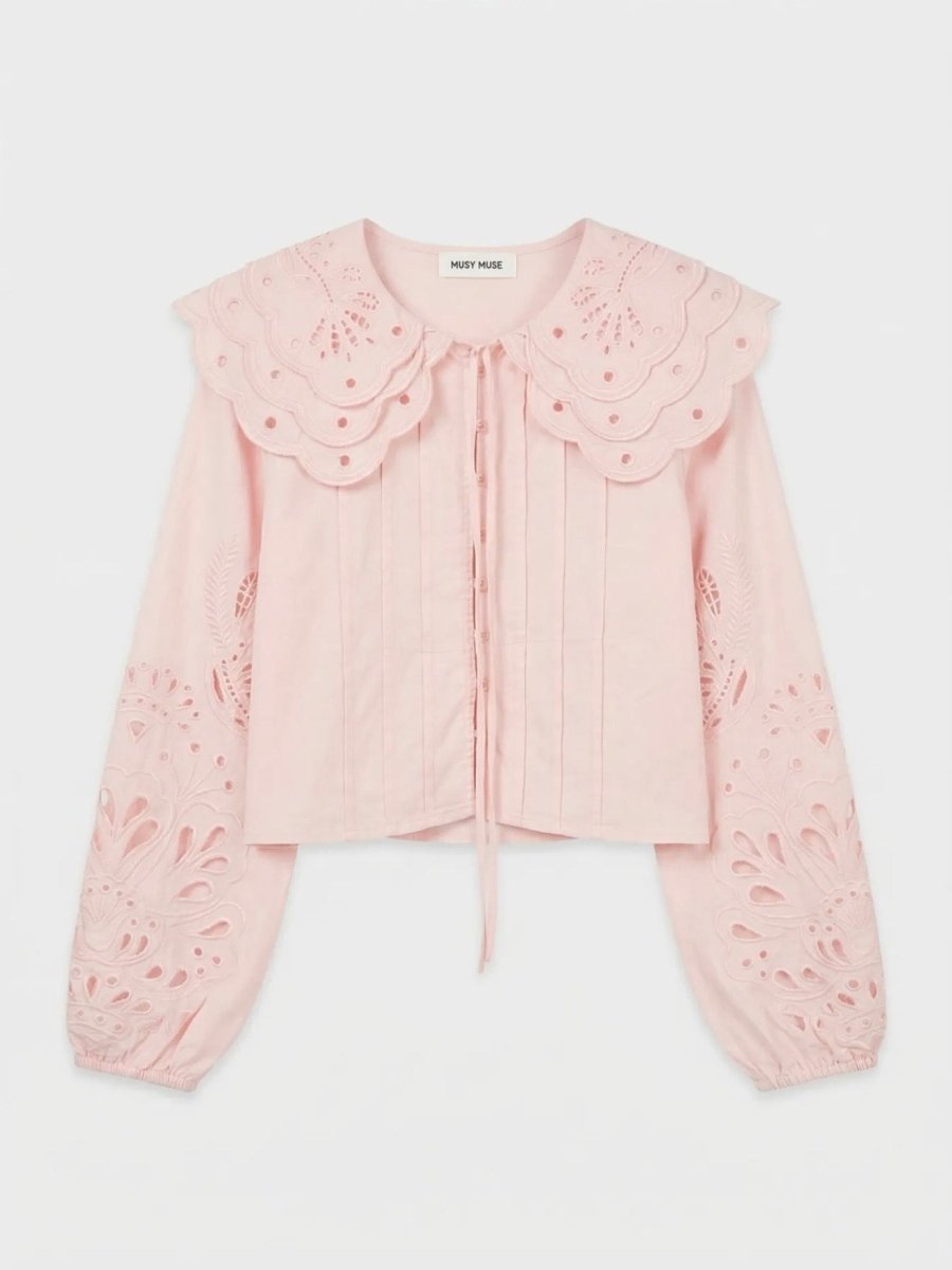 Emma Blouse | Rose - Maison FAV