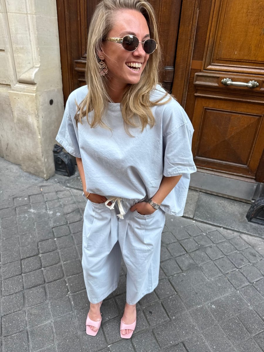 Gina Suit | Baby Blue - Maison FAV