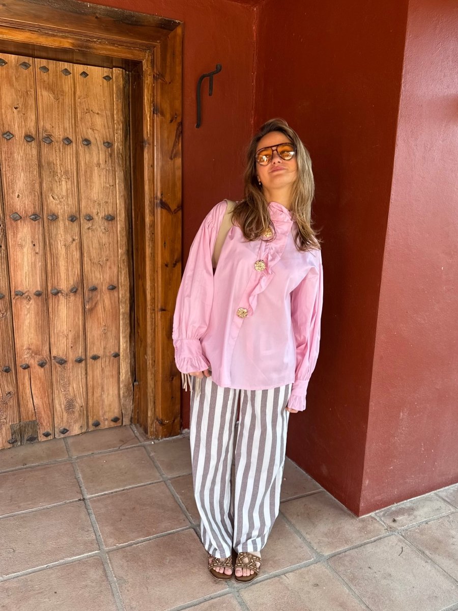 Gizelle Blouse | Rose - Maison FAV