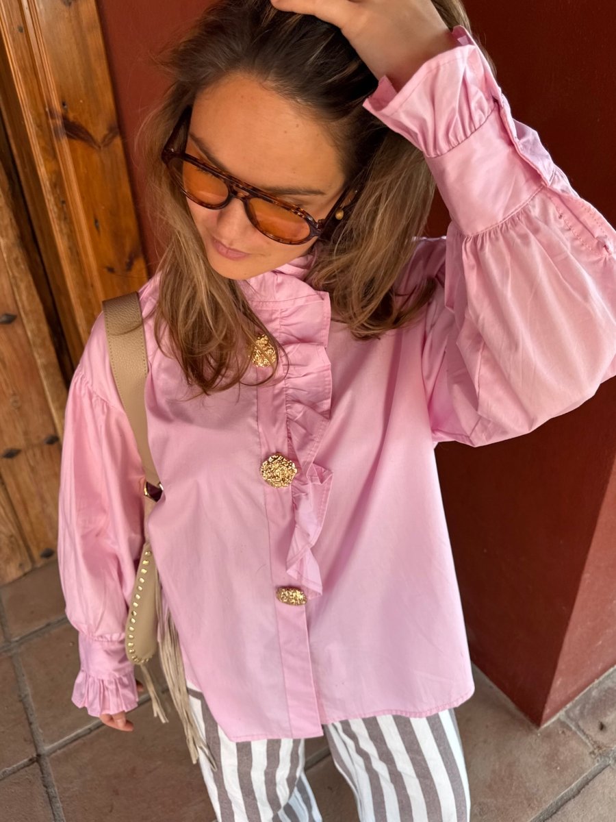 Gizelle Blouse | Rose - Maison FAV