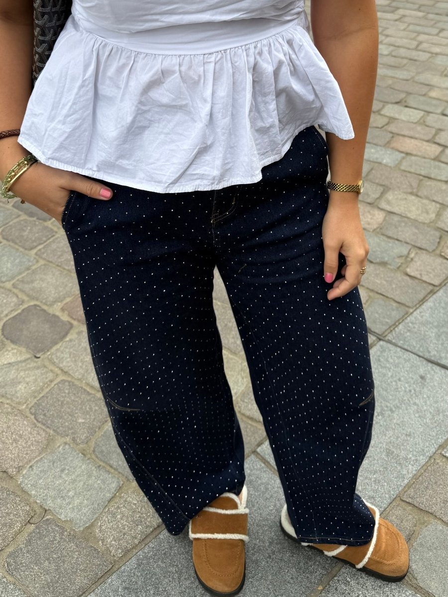 Harper Jeans Strass - Maison FAV