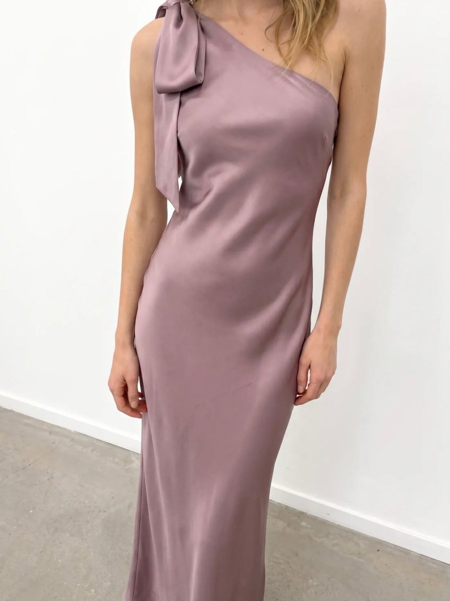 Katie Bow Dress | Lila - Maison FAV
