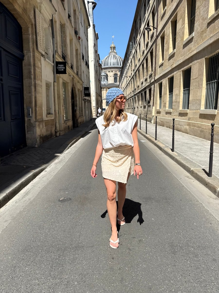 Lisa Skort | Cream - Maison FAV