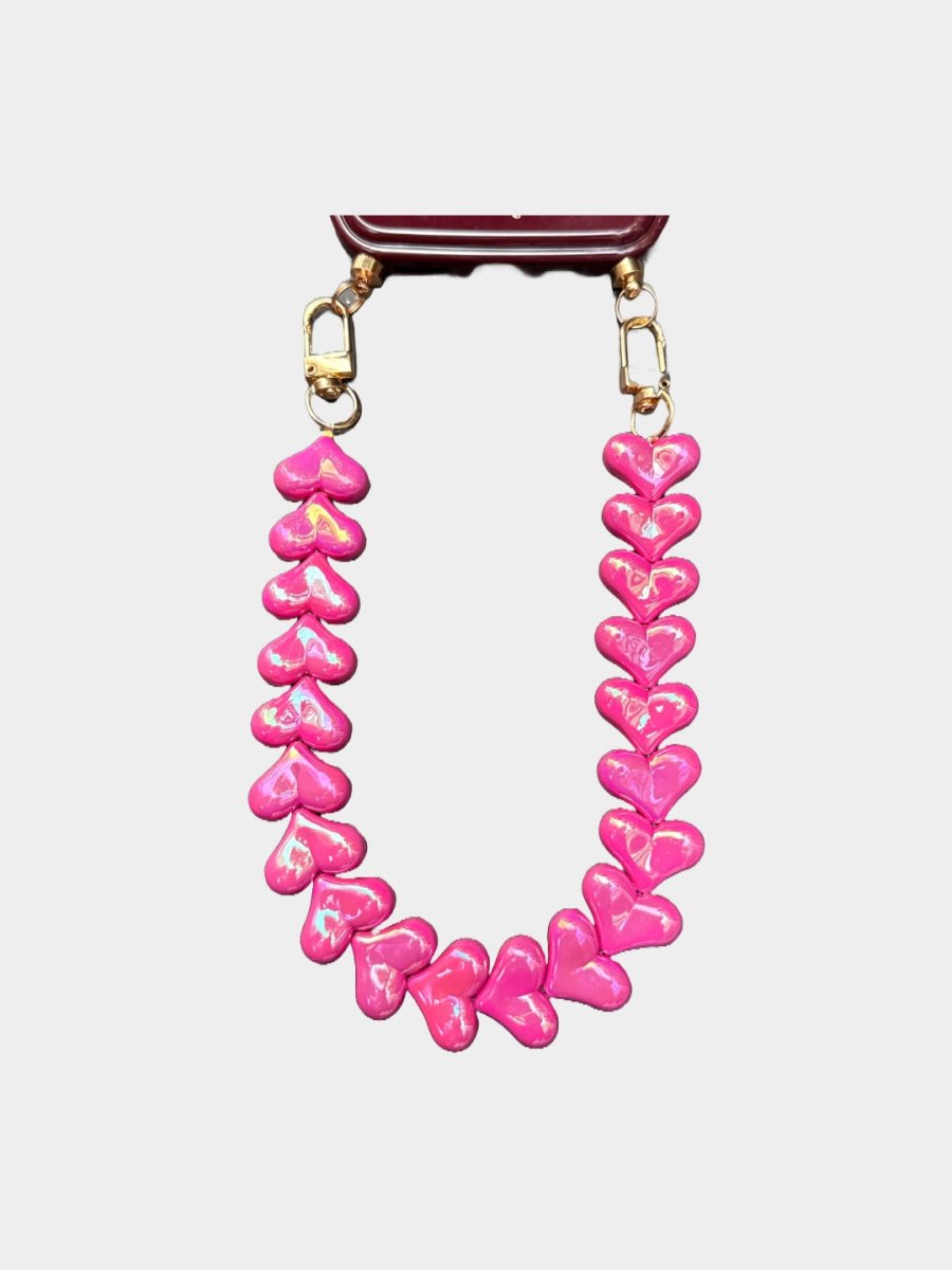 Liz Heart Telefoonkoord (Rose) - Maison FAV