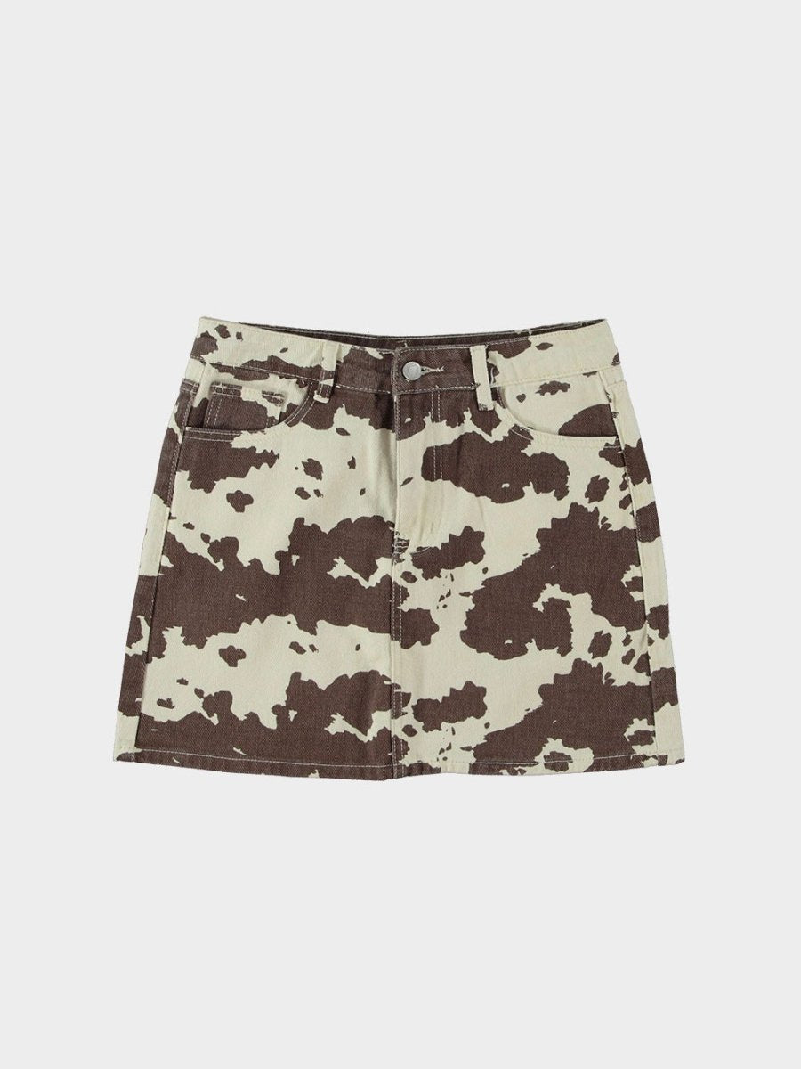 Lola Cow Skirt - Maison FAV