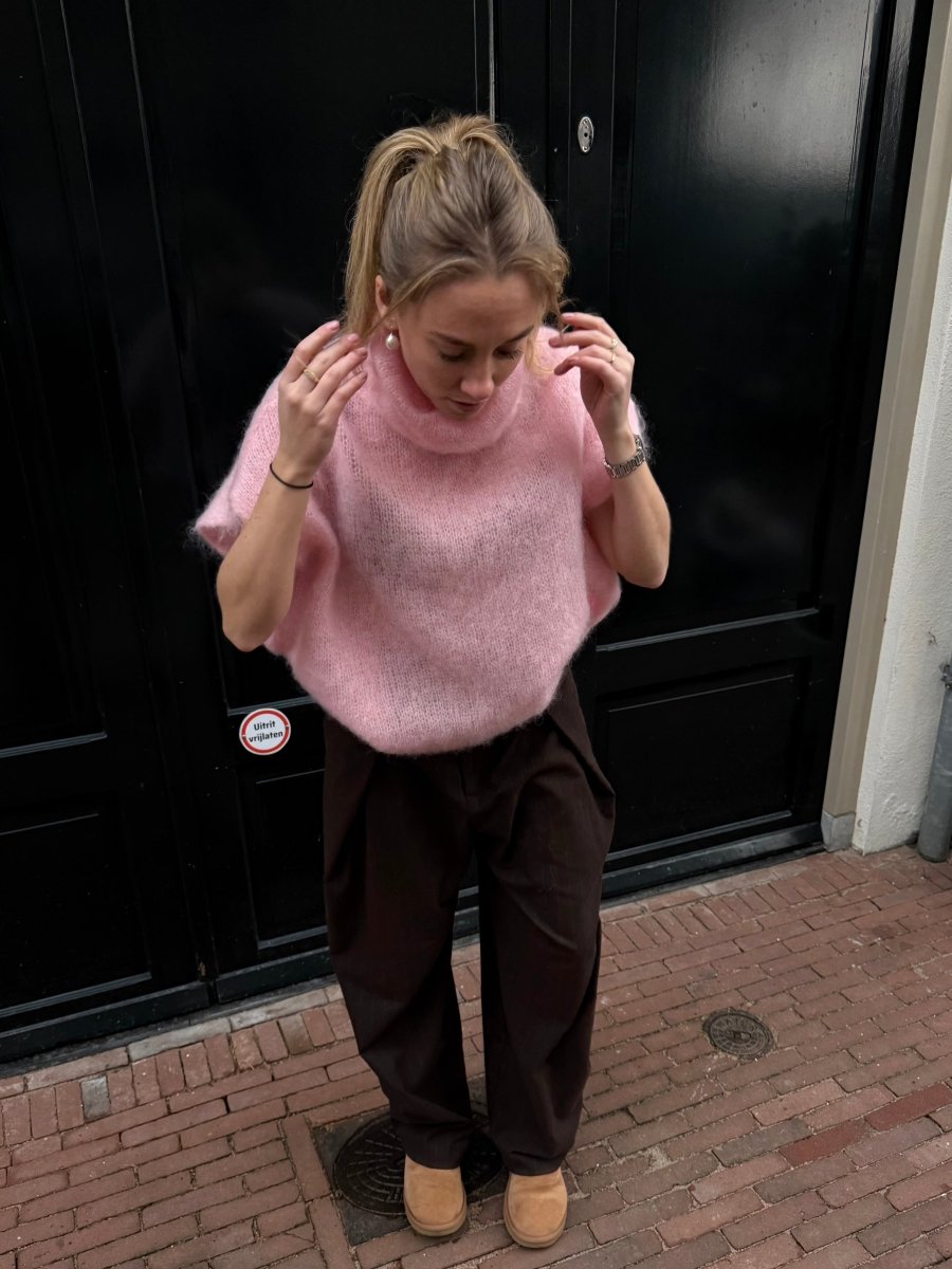 Lola Mohair Knit | Ash Grey - Maison FAV