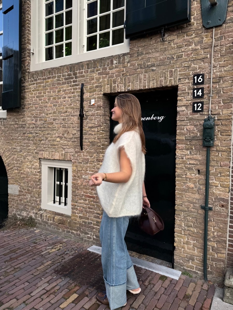 Lola Mohair Knit | Cream - Maison FAV