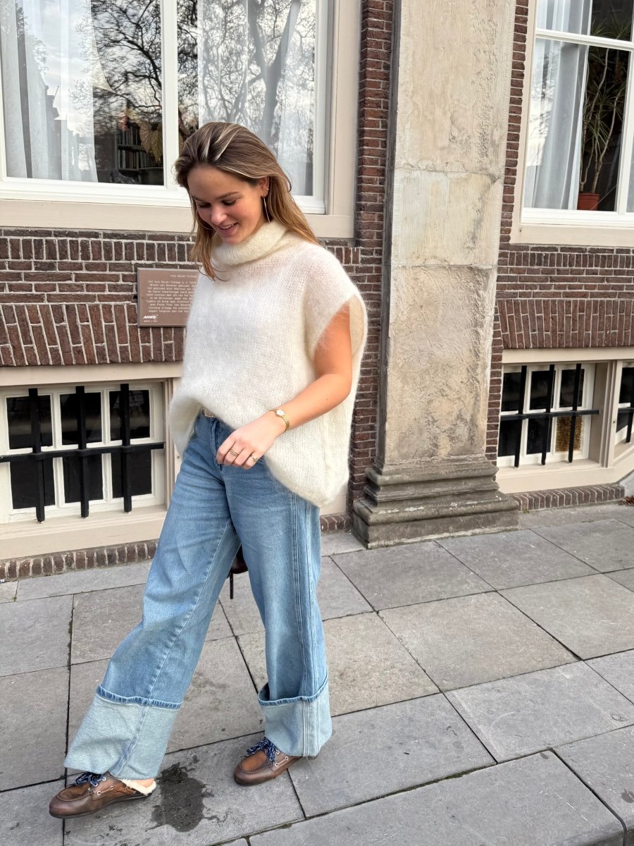 Lola Mohair Knit | Cream - Maison FAV