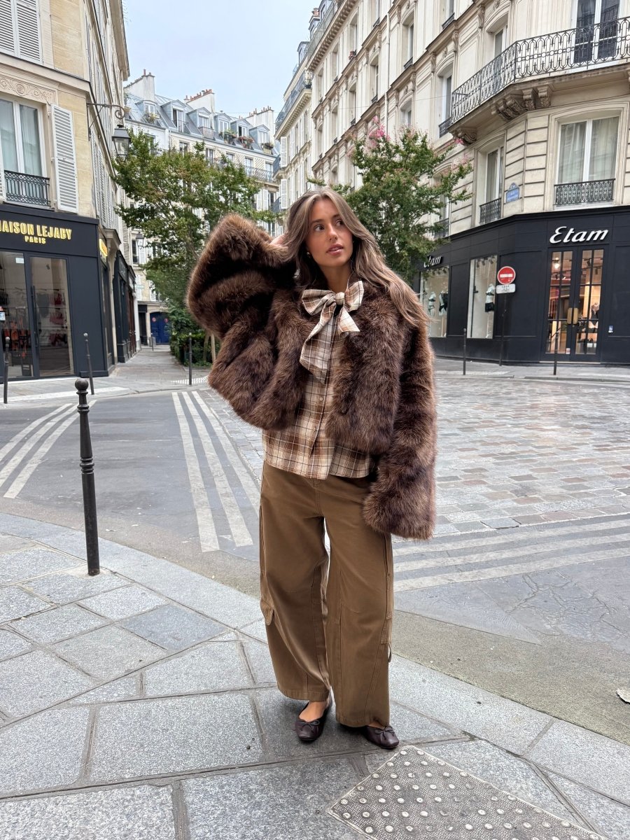 Marie Faux Fur Jacket - Maison FAV
