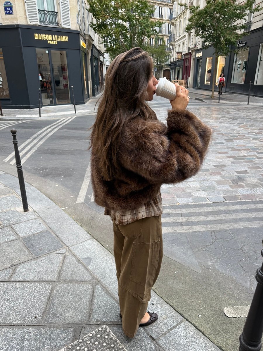Marie Faux Fur Jacket - Maison FAV