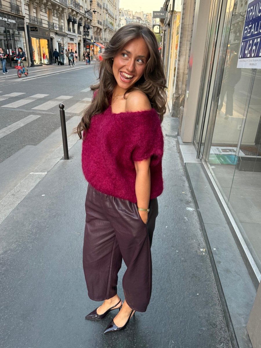 Marie Mohair Top - Maison FAV