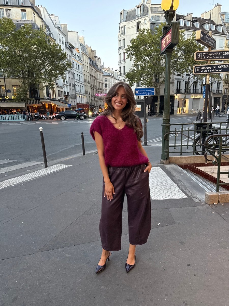 Marie Mohair Top - Maison FAV