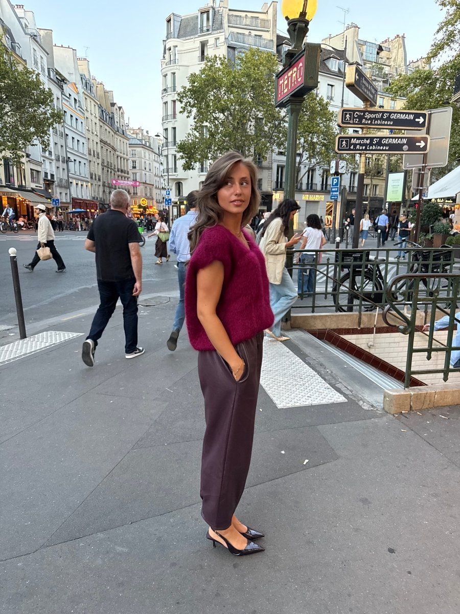 Marie Mohair Top - Maison FAV