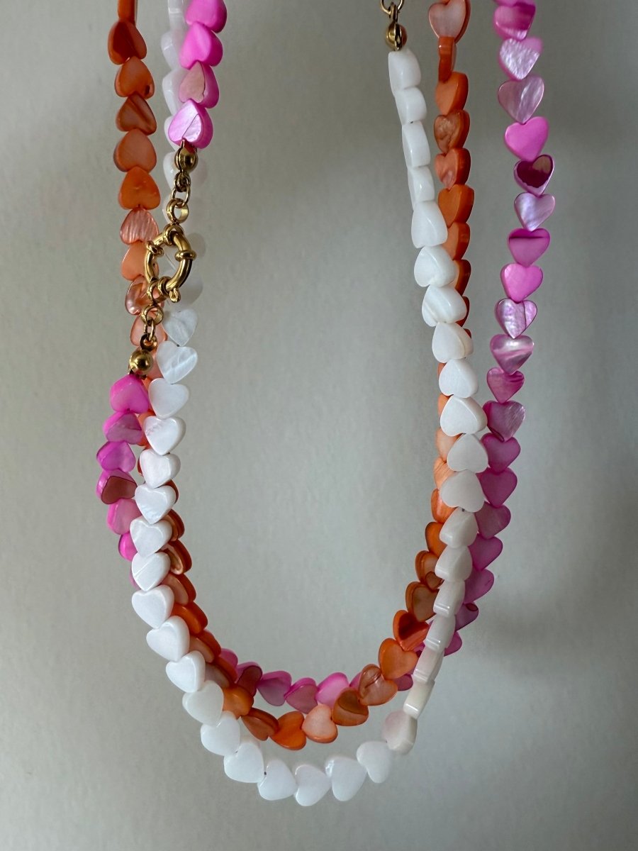 Minou Hartjes Ketting | Verschillende kleuren - Maison FAV