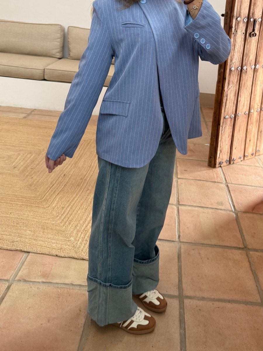 Musy Blazer | Blauw - Maison FAV