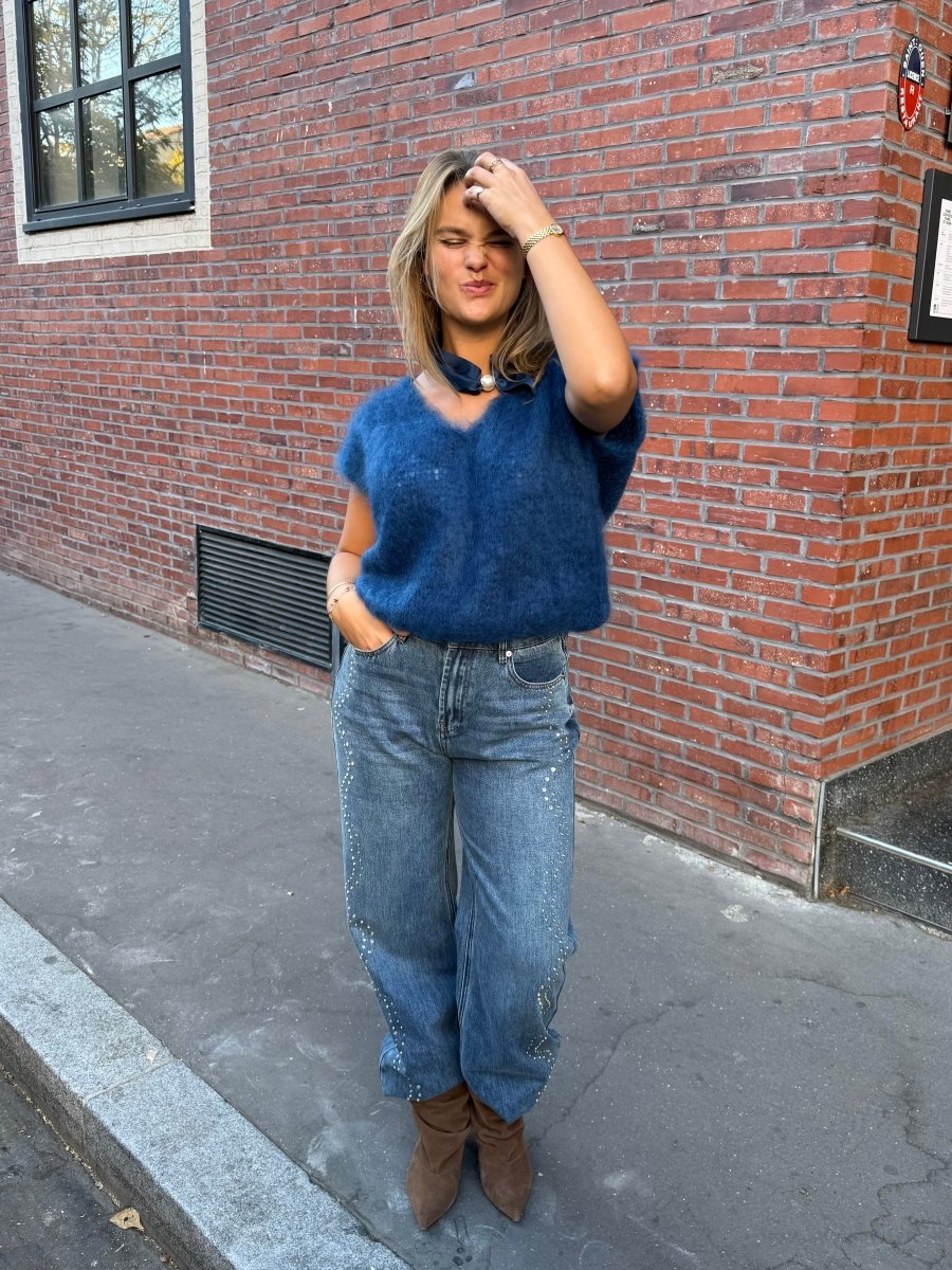 Noa Mohair Top - Maison FAV