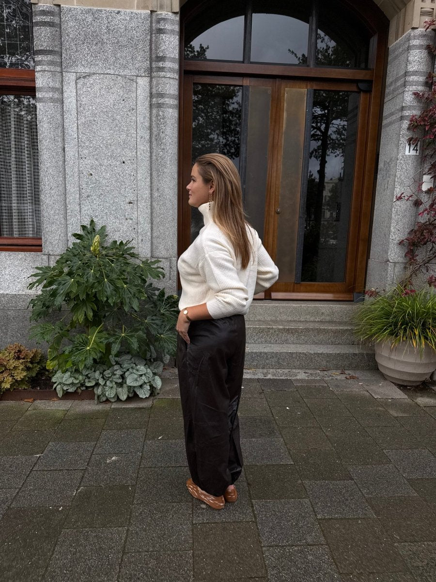 Robin Zipper Vest | Cream - Maison FAV
