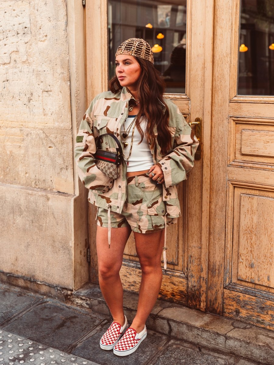 Senna Camo Short - Maison FAV