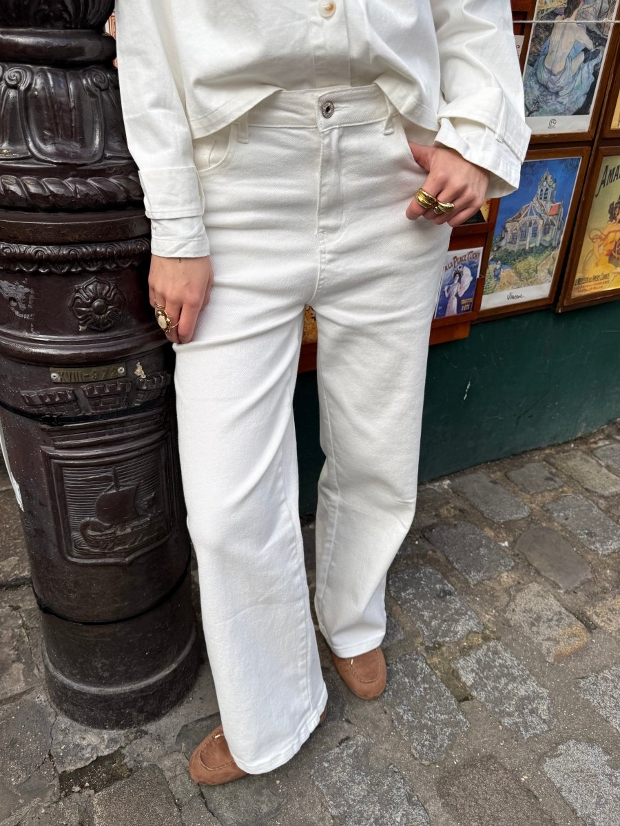 Sophie Ruffle Jeans - Maison FAV