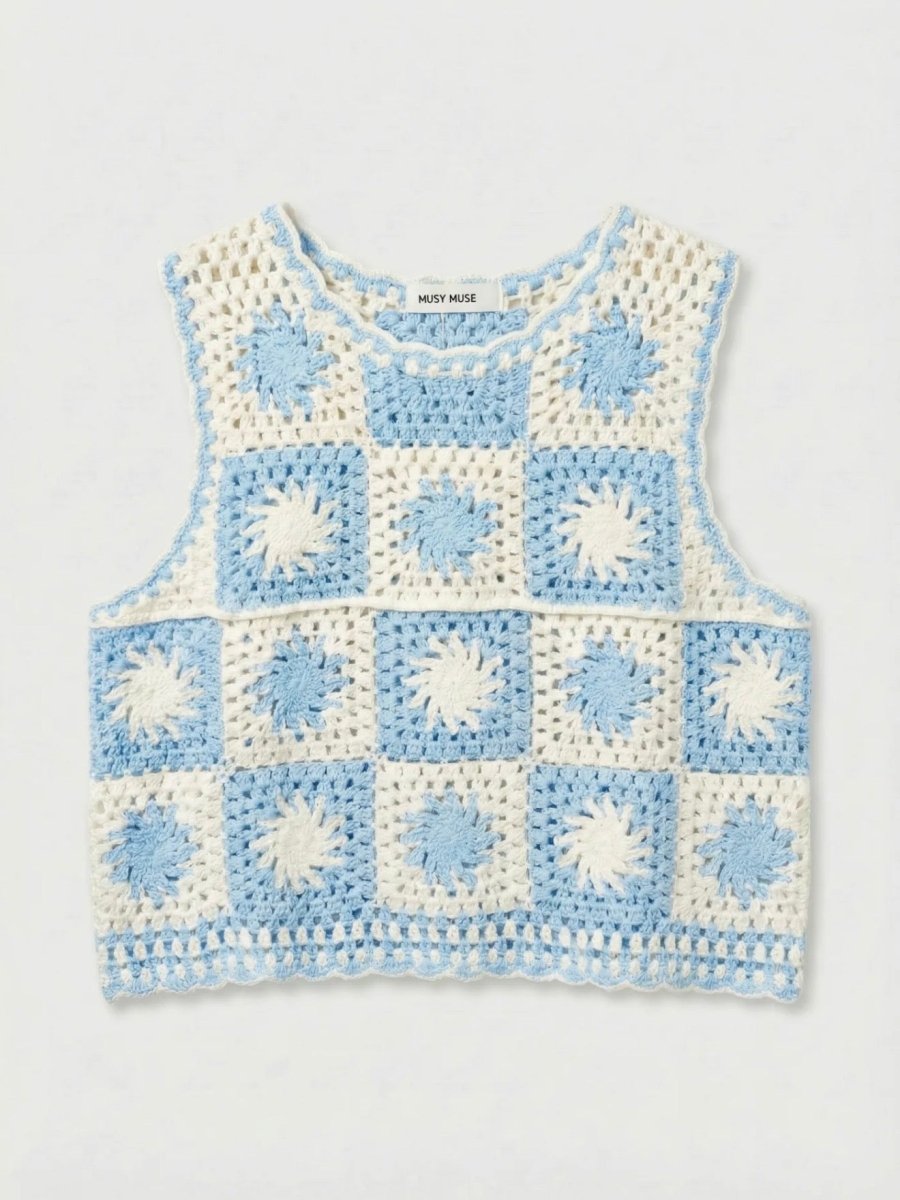 Suzy Crochet Top - Maison FAV