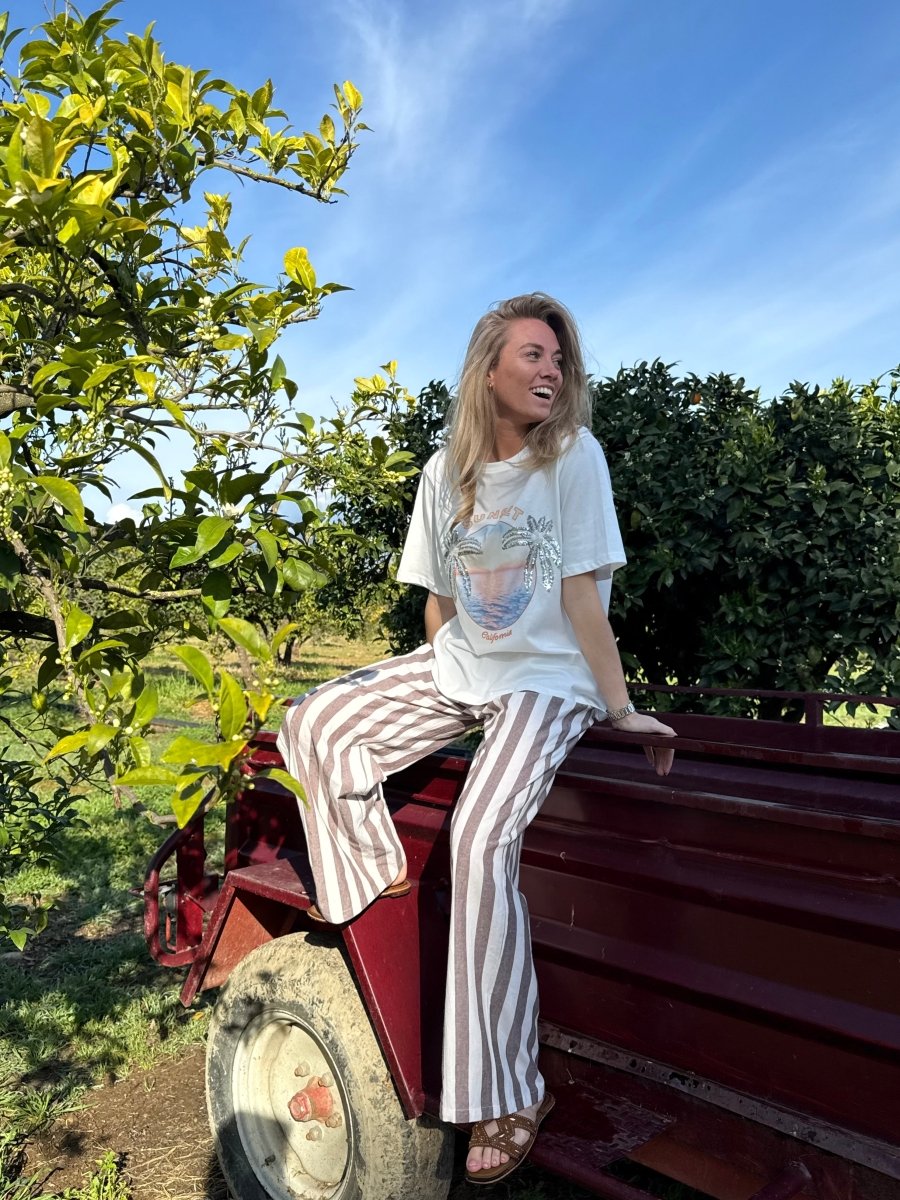 T-Shirt Sunset Glitter - Maison FAV