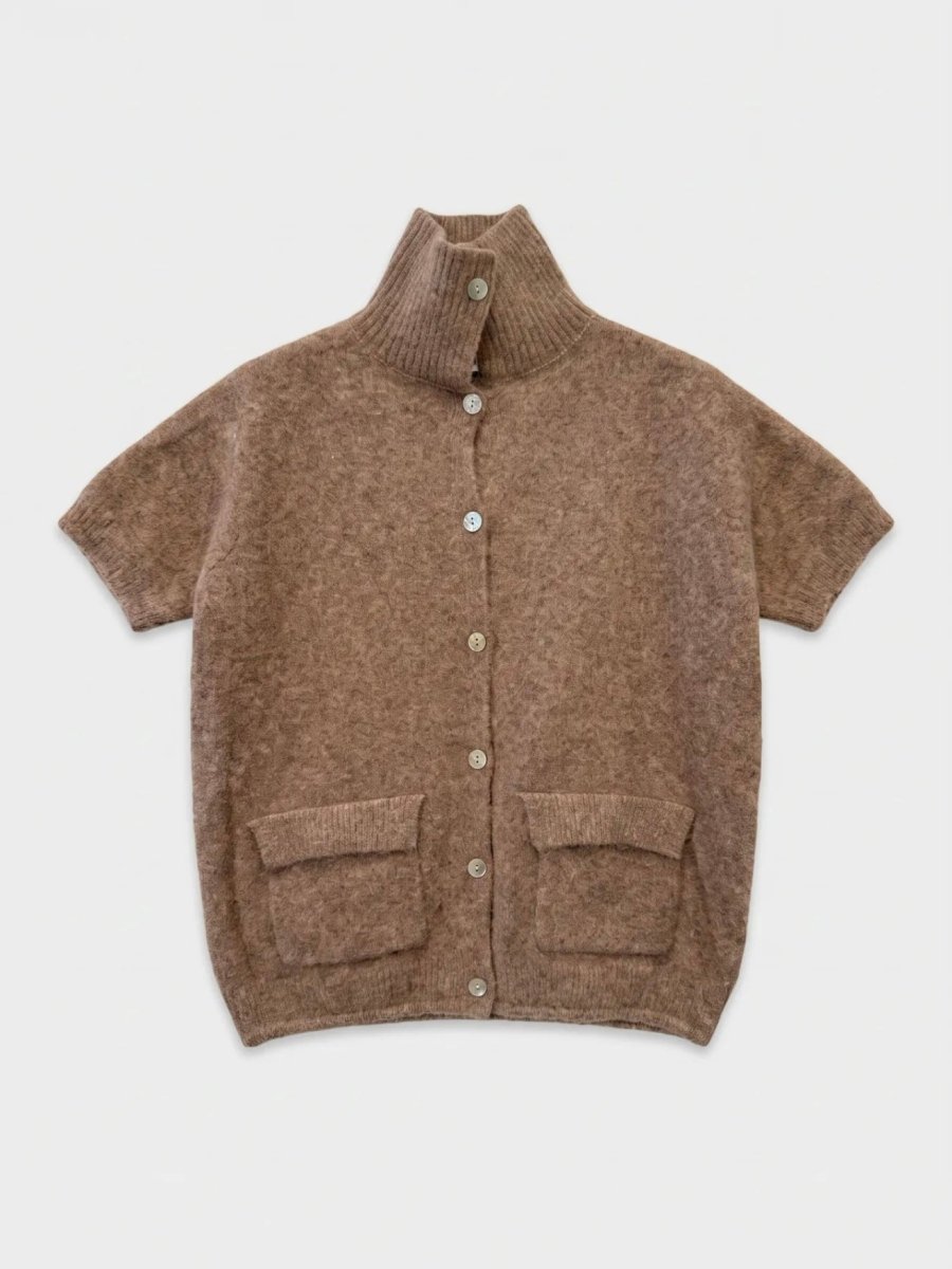 Zita Vest | Camel - Maison FAV